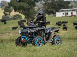 QUAD 600CM3 SEGWAY SNARLER AT6 S EFI 4X4 do rejestracji, homologacja:T3B KOLOR CZARNO-ZIELONY