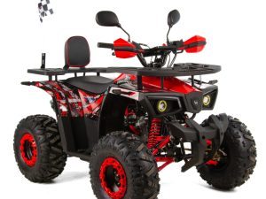 QUAD XTR 125CM3 FIRESHOT PRO 002/8 KOŁA 8 (1 BIEG +1 WSTECZNY) rozruch elektryczny KOLOR CZARNO-CZERWONY