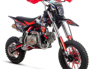 CROSS 90CC ASIX XB-27 90CC KOŁA 12/10 E-START rozruch elektryczny PÓŁAUTOMAT KOLOR CZERWONY