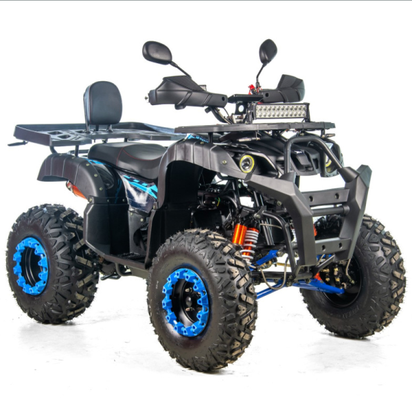 QUAD XTR 250CM3 012/10 HUMMER PRO LIFT KOŁA 10 rozruch elektryczny KOLOR CZARNO NIEBIESKI