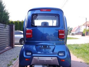 MINI SAMOCHÓD SARINI FIBI 80 3-kołowy 2500W 72V 80AH LIFEPO4 CZERWONY