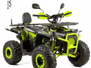 QUAD XTR 125CC DISCOVERY 018/8 PRO KOŁA 8 (1 BIEG +1 WSTECZNY) rozruch elektryczny KOLOR CZARNO-LIMONKOWY