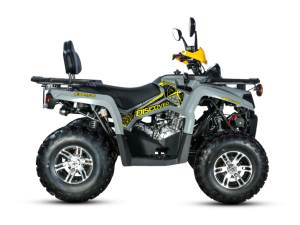 QUAD 200CM3 MIKILON DISCOVER 200 AUTOMAT rozruch elektryczny do rejestracji, homologacja: T3B FELGI ALUMINIOWE KOLOR SZARY