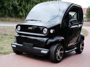 SAMOCHÓD ELEKTRYCZNY SARINI M1 LUQI 4000W 72V112AH LiMPO4 kolor CZARNY