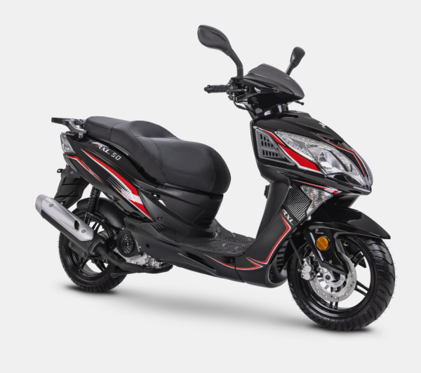 SKUTER 49CC ROMET RXL 49CC 2024 KOLOR CZARNY