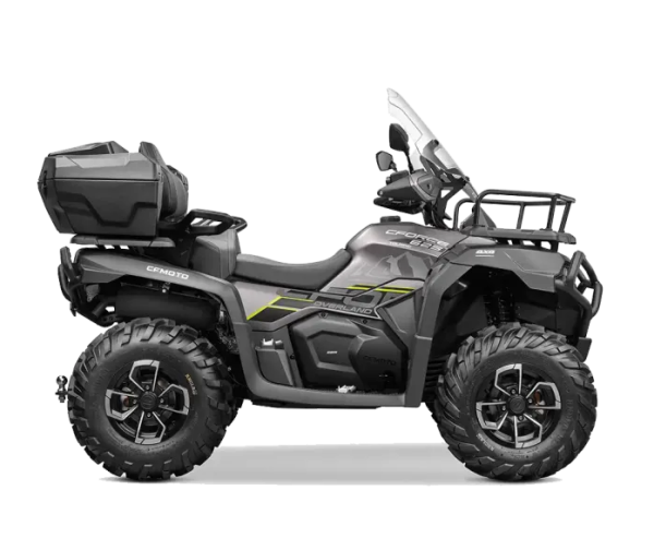 QUAD 625CC CF MOTO 625 OVERLAND C-FORCE EFI 4X4 do rejestracji, homologacja: T3B KOLOR SZARY