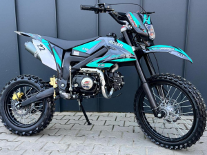CROSS 140CC KXD 612 KOŁA 17/14 E-START rozruch elektryczny SKRZYNIA MANUALNA KOLOR NIEBIESKI
