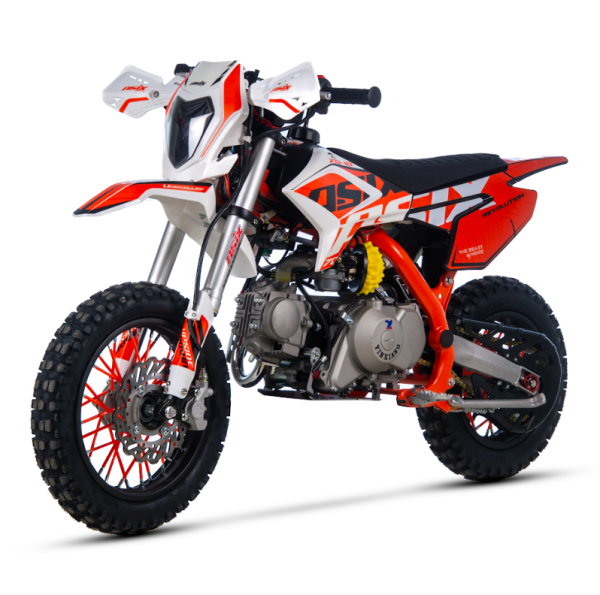 CROSS 70CM3 ASIX XB18 KOŁA 12/10 E-START rozruch elektryczny SKRZYNIA AUTOMATYCZNA KOLOR POMARAŃCZOWY