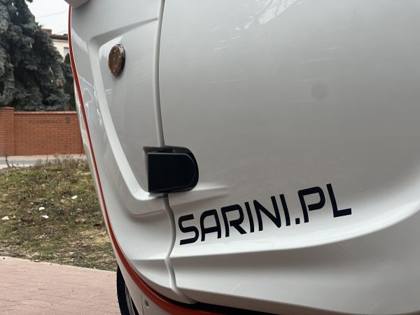 MINI SAMOCHÓD SARINI FIBI B BAGAŻNIK 3-kołowy 2500W 72V 58AH KOLOR biały - obrazek 7