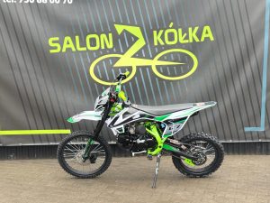 CROSS 140CM3 INFERNO 67 KOŁA 19/16 E-START rozruch elektryczny SKRZYNIA MANUALNA KOLOR ZIELONY