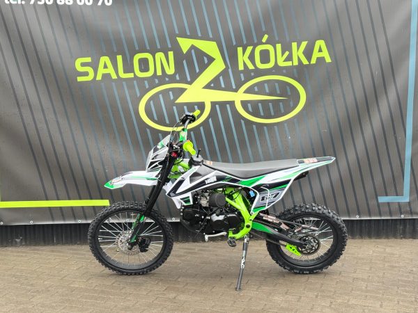CROSS 140CM3 INFERNO 67 KOŁA 19/16 E-START rozruch elektryczny SKRZYNIA MANUALNA KOLOR ZIELONY - obrazek 2