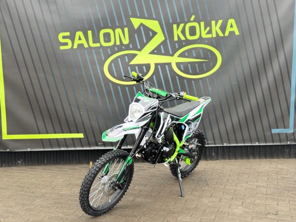 CROSS 140CM3 INFERNO 67 KOŁA 19/16 E-START rozruch elektryczny SKRZYNIA MANUALNA KOLOR ZIELONY
