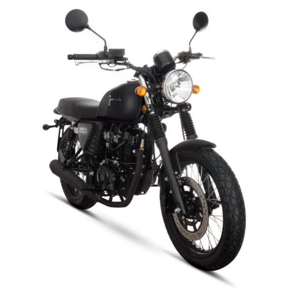 MOTOCYKL 125CM3 JUNAK RAW 125 KOLOR CZARNY MAT