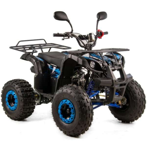 QUAD XTR 125CM3 PHYTON 006/8 KOŁA 8 (3 BIEG+1 WSTECZNY) rozruch elektryczny KOLOR CZARNO-NIEBIESKI