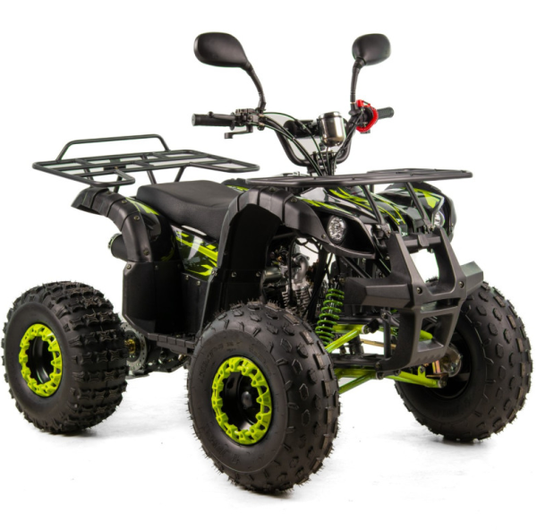 QUAD XTR 125CM3 PHYTON 006/8 KOŁA 8 (1 BIEG+1 WSTECZNY) rozruch elektryczny KOLOR CZARNO-LIMONKOWY