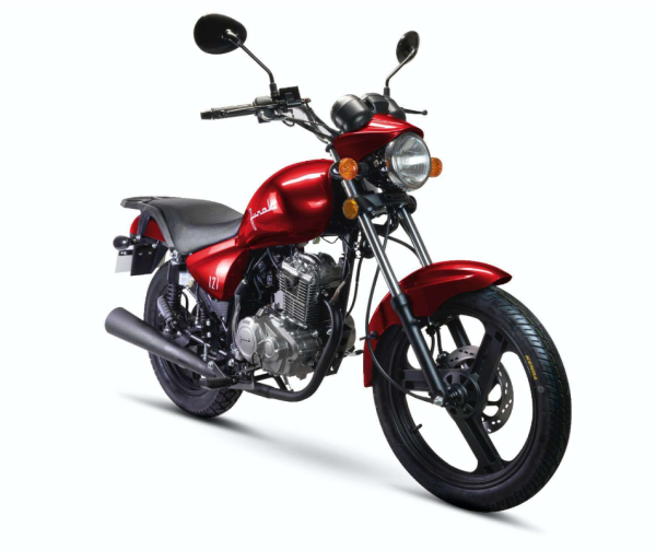 MOTOCYKL 125CM3 JUNAK 121 125 KOLOR BORDOWY