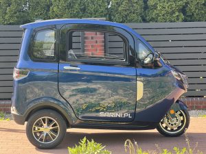 MINI SAMOCHÓD SARINI TITO 2 3-kołowy 1500W 58AH KOLOR NIEBIESKI