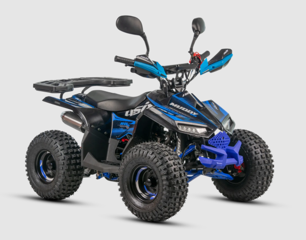 QUAD ASIX 110CM3 MUDDY KOŁA 7 (1 BIEG +1 WSTECZNY) rozruch elektryczny KOLOR NIEBIESKI