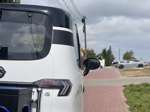 MINI SAMOCHÓD SARINI TITO HS HYBRYDOWY 3-kołowy 3000W 65AH KOLOR BIAŁO-CZARNY - obrazek 5