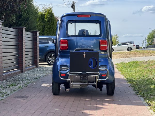MINI SAMOCHÓD SARINI FIBI H 3-kołowy 2500W 72V 58AH KOLOR NIEBIESKI HYBRYDA - obrazek 5