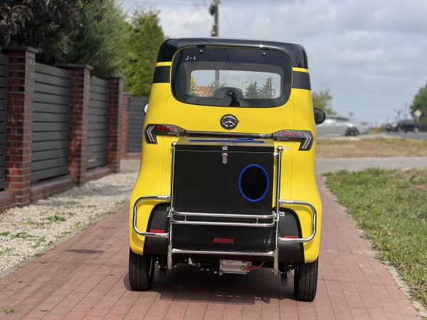 MINI SAMOCHÓD SARINI TITO HS HYBRYDOWY 3-kołowy 3000W 65AH KOLOR ŻÓŁTO-CZARNY - obrazek 6