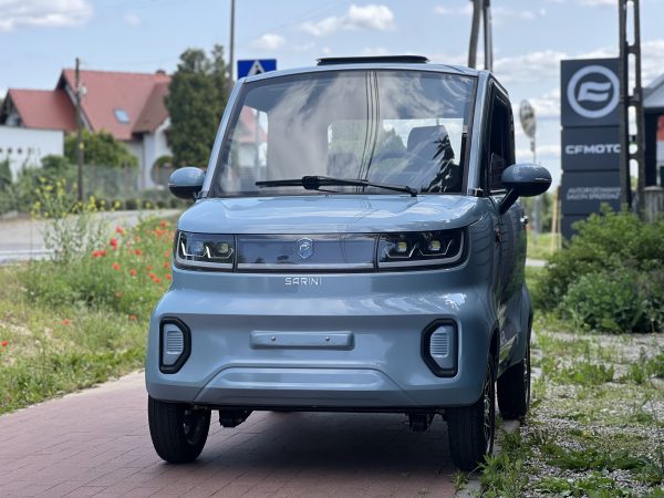 SAMOCHÓD ELEKTRYCZNY SARINI X7 H 3000W LIFEPO4 72V 58AH 4 KOŁOWY KOLOR NIEBIESKI HYBRYDA - obrazek 12