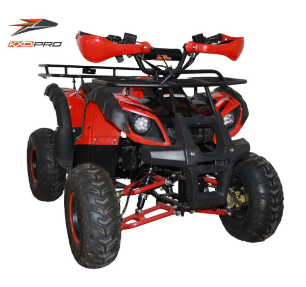 QUAD KXD 125CM3 006/7 KOŁA 7 (1 BIEG+1 WSTECZNY) rozruch elektryczny CZERWONY