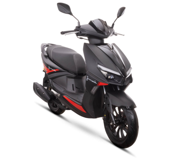 SKUTER 49CM3 JUNAK 109 KOLOR CZARNO-CZERWONY