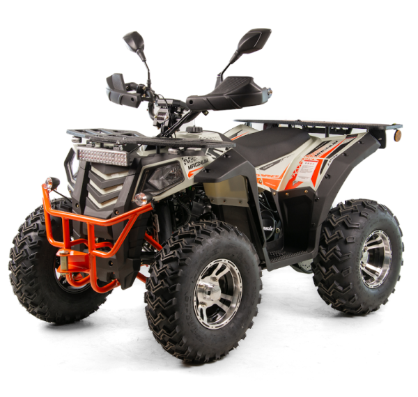 QUAD 176CM3 ASIX MAGNUM 200 AUTOMAT rozruch elektryczny do rejestracji, homologacja: T3B KOLOR PIASKOWY felgi aluminiowe LEDBAR