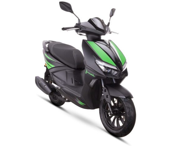SKUTER 49CM3 JUNAK 109 KOLOR CZARNO-ZIELONY
