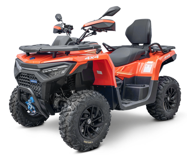 QUAD 550 CM3 LINHAI LANDFORCE 550 L EFI 4x4 do rejestracji, homologacja: T3 KOLOR POMARAŃCZOWY