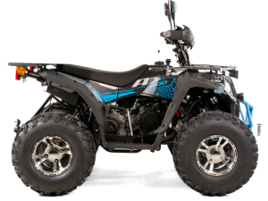 QUAD 176CM3 ASIX MAGNUM 200 AUTOMAT rozruch elektryczny do rejestracji, homologacja: T3B KOLOR NIEBIESKI felgi aluminiowe LEDBAR