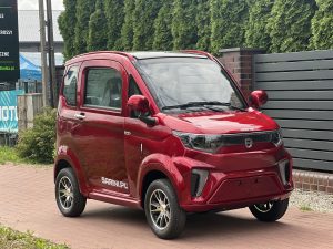 SAMOCHÓD ELEKTRYCZNY SARINI X9 3000W 72V100AH 4 KOŁOWY KOLOR CZERWONY