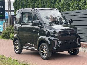 SAMOCHÓD ELEKTRYCZNY SARINI X9 H 3000W  72V 58AH 4 KOŁOWY KOLOR CZARNY Z GENERATOREM