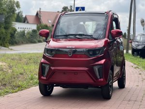 SAMOCHÓD ELEKTRYCZNY SARINI X9 3000W 72V100AH 4 KOŁOWY KOLOR CZERWONY