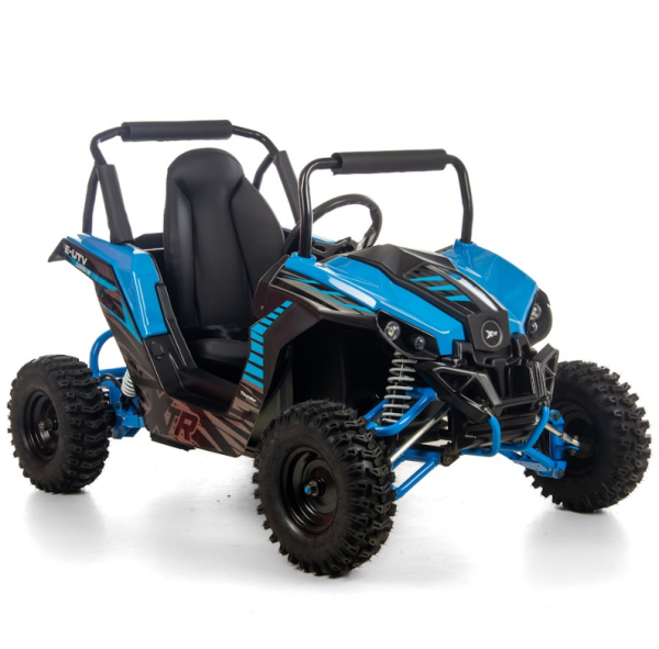 MINI E UTV XTR ELEKTRYCZNY 1000W KOŁA 6 AUTOMAT KOLOR NIEBIESKI