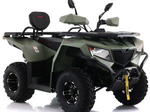 QUAD 224CM3 ASIX CYBER RR AUTOMAT rozruch elektryczny do rejestracji, homologacja: T3B KOLOR ZIELONY