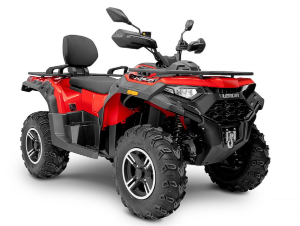 QUAD 550CC LONCIN XWolf 550 4X4 do rejestracji, homologacja: T3B KOLOR CZERWONY
