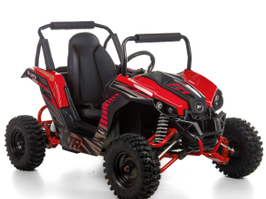 MINI E UTV XTR ELEKTRYCZNY 1000W KOŁA 6 AUTOMAT KOLOR CZERWONY