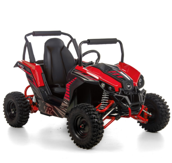 MINI E UTV XTR ELEKTRYCZNY 1000W KOŁA 6 AUTOMAT KOLOR CZERWONY