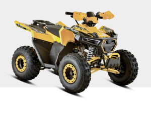QUAD BARTON 125CM3 TERRAX KOŁA 8 (3 BIEGI +1 WSTECZNY) rozruch elektryczny KOLOR ŻÓŁTY