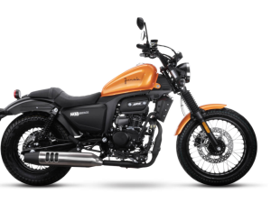 MOTOCYKL 125CM3 JUNAK M18 VINTAGE KOLOR POMARAŃCZOWY
