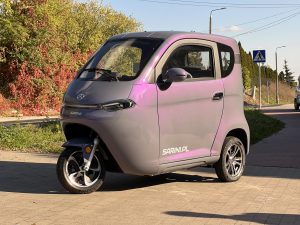 MINI SAMOCHÓD SARINI TITO S 3-kołowy 3000W 58AH KOLOR SZARO-FIOLETOWA PERŁA - MYSTIC PEARL