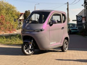 MINI SAMOCHÓD SARINI TITO S 3-kołowy 3000W 58AH KOLOR SZARO-FIOLETOWA PERŁA - MYSTIC PEARL