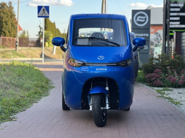 MINI SAMOCHÓD SARINI TITO S 3-kołowy 3000W 58AH KOLOR NIEBIESKI - BLUE SKY - obrazek 3
