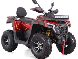 QUAD 196CM3 ASIX TYTAN RR AUTOMAT rozruch elektryczny KOLOR CZERWONY