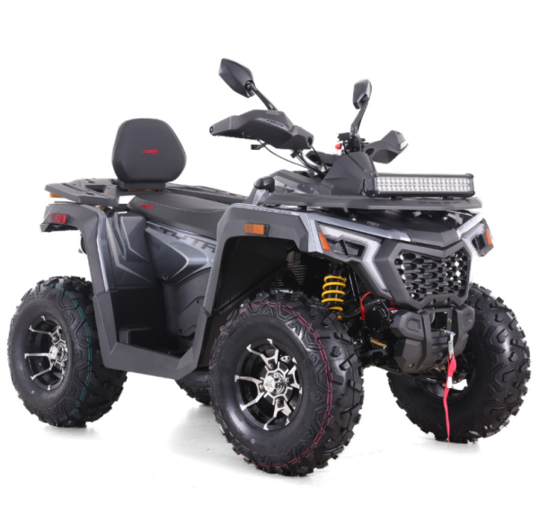 QUAD 196CM3 ASIX TYTAN RR AUTOMAT rozruch elektryczny KOLOR SZARY