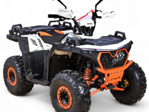 QUAD ASIX 125CM3 GRIZZLY KOŁA 8 (1 BIEG +1 WSTECZNY) rozruch elektryczny KOLOR BIAŁY