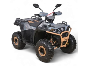 QUAD ASIX 125CM3 GRIZZLY KOŁA 8 (1 BIEG +1 WSTECZNY) rozruch elektryczny KOLOR SZARY