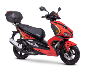 SKUTER 49CC ROMET 777 49CC 2025 KOLOR CZARNO-CZERWONY